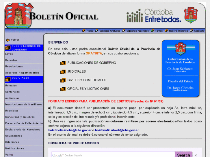 www.boletinoficialcba.gov.ar