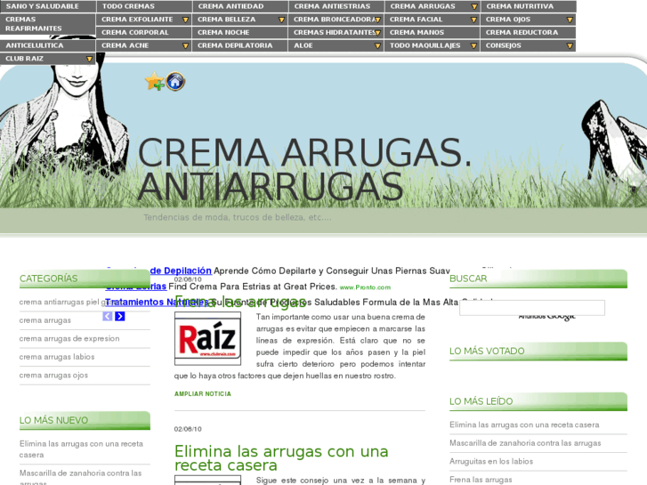 www.cremaarrugas.es