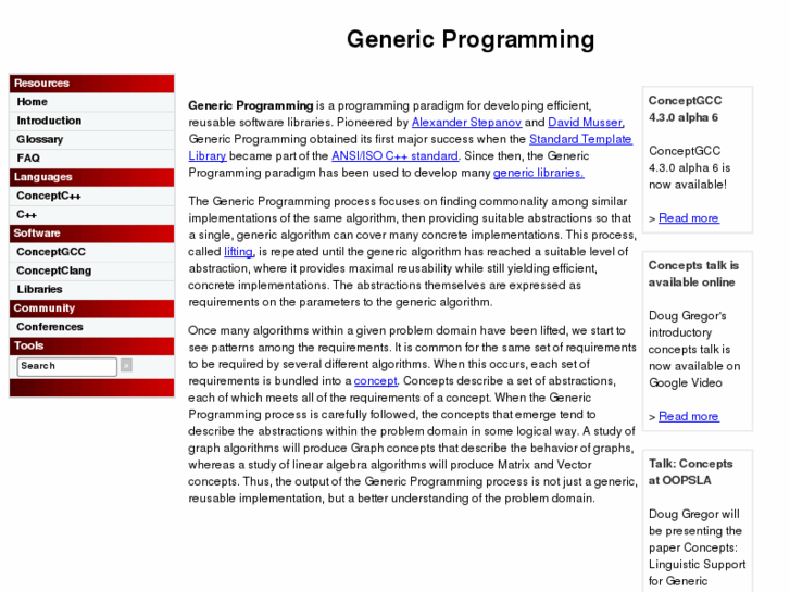 www.genericprogramming.net