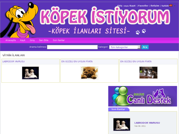 www.kopekistiyorum.com