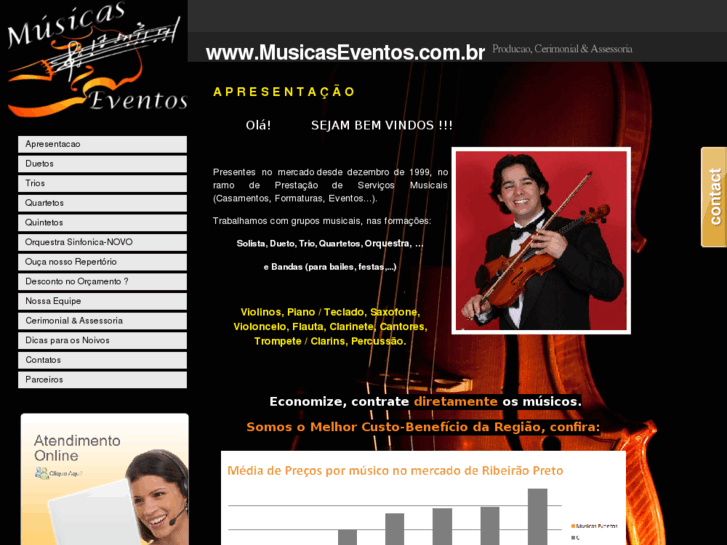www.musicaseventos.com