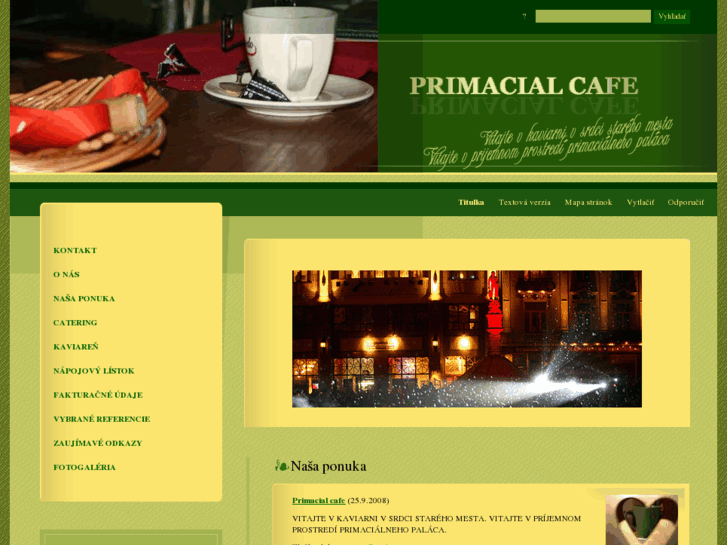 www.primacialcafe.eu