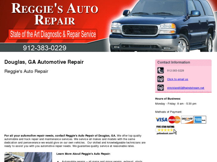 www.reggiesautorepair.com
