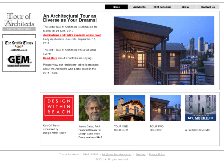 www.tourofarchitects.com