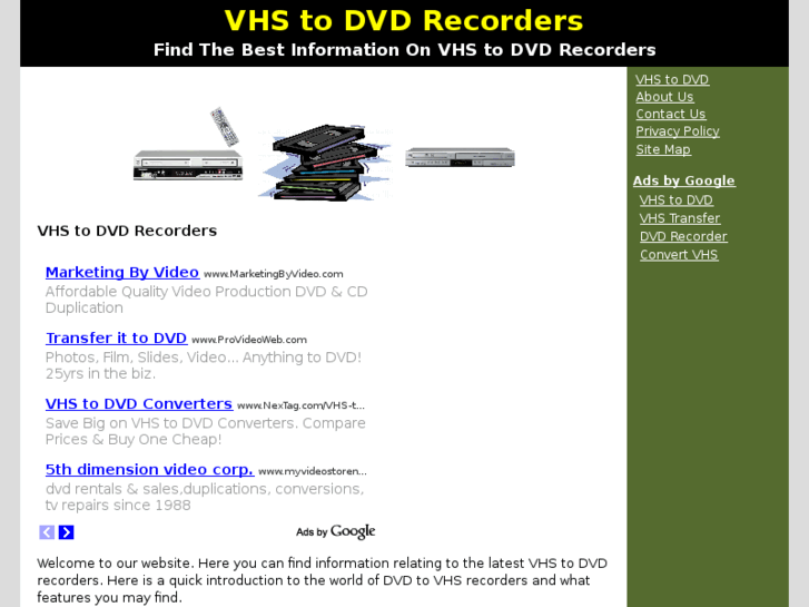 www.vhstodvdrecorders.com