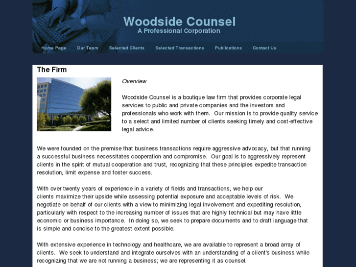 www.woodsidecounsel.com