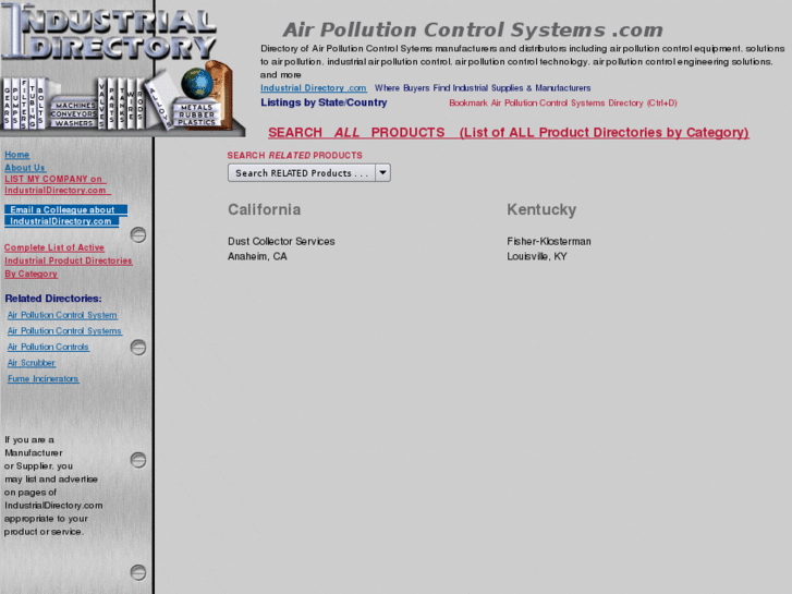 www.airpollutioncontrolsystems.com