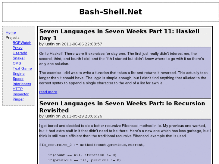 www.bash-shell.net