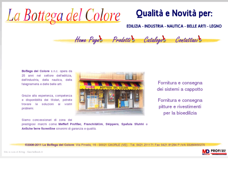 www.bottegadelcolore.biz