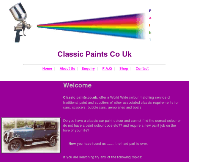 www.classicpaints.co.uk