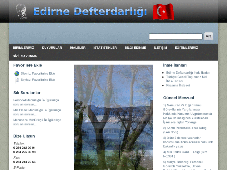 www.edirnedefterdarligi.gov.tr