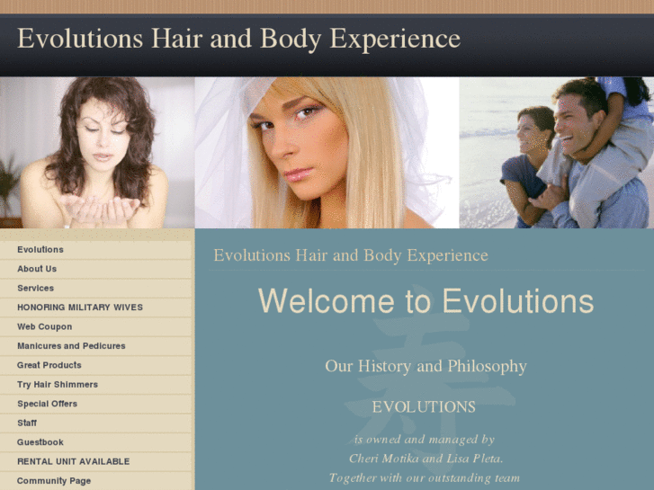 www.evolutionshairandbodyexperience.com