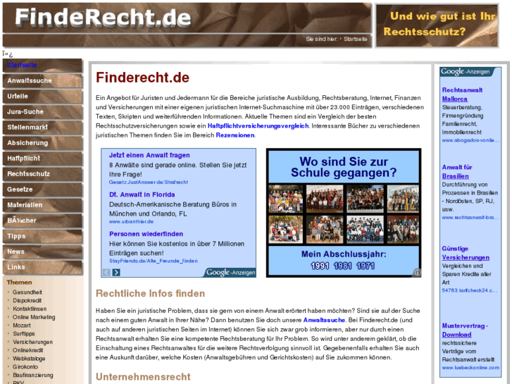 www.finderecht.de