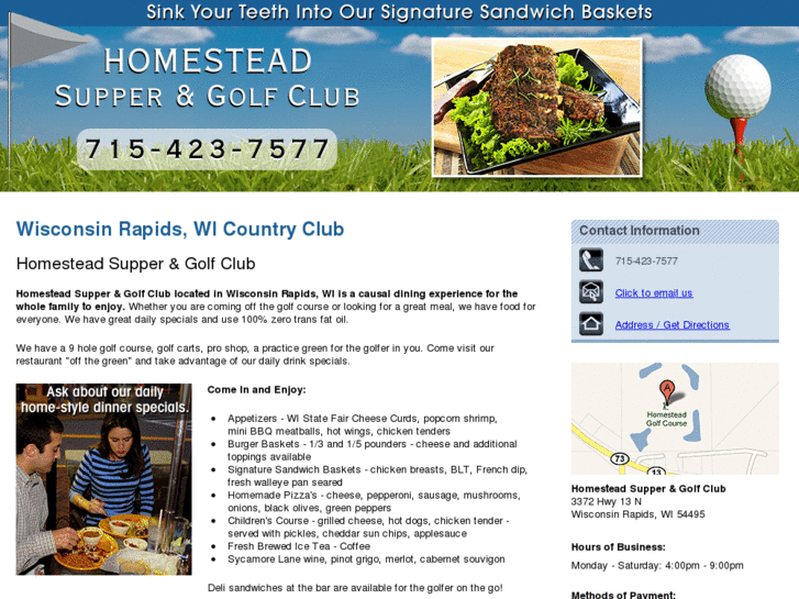 www.homesteadsupperandcountryclub.com