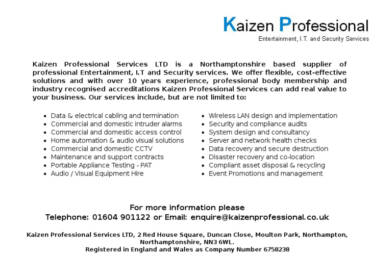 www.kaizenprofessional.co.uk