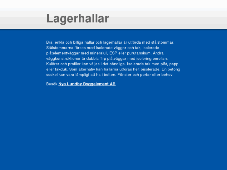 www.lagerhallar.info