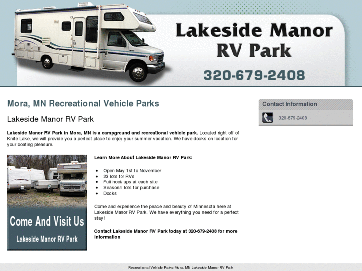 www.lakesidemanorrvpark.com