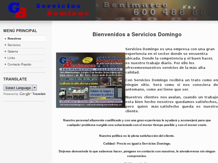 www.limpiezasdomingo.es