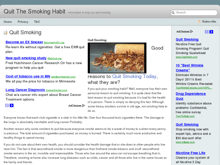 www.quitthesmokinghabit.com