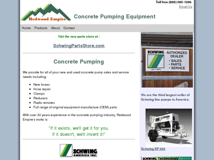 www.redwoodconcreteequipment.com