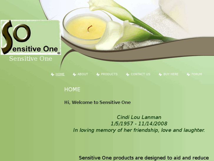 www.sensitiveone.com