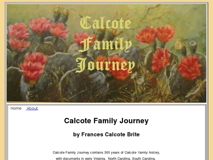 www.calcotefamilyjourney.com