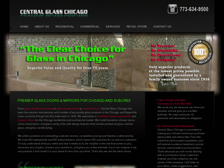 www.centralglasschicago.com