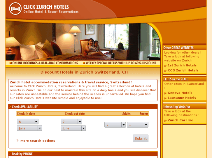 www.clickzurichhotels.com