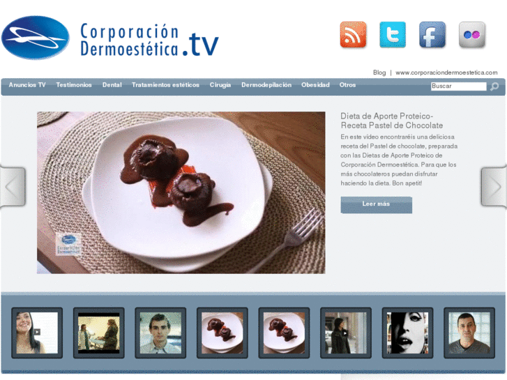 www.corporaciondermoestetica.tv