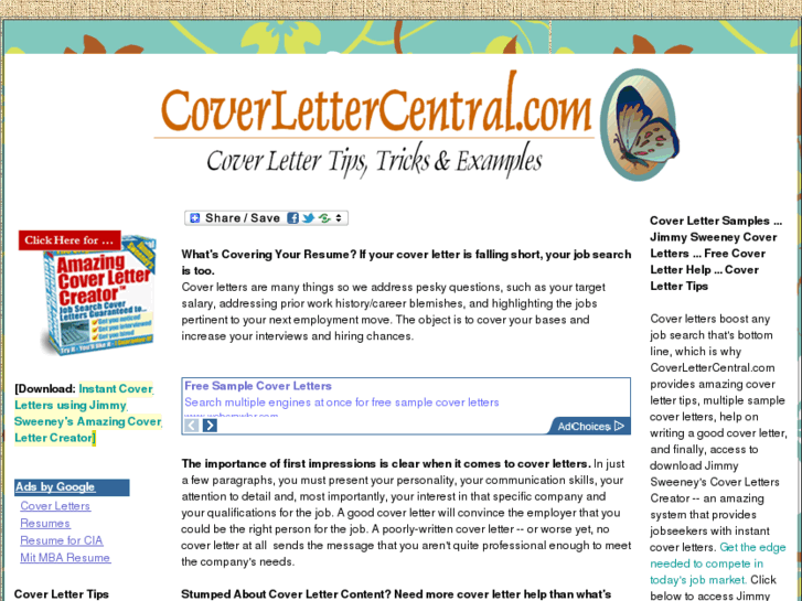 www.coverlettercentral.com