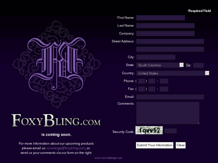 www.foxybling.com