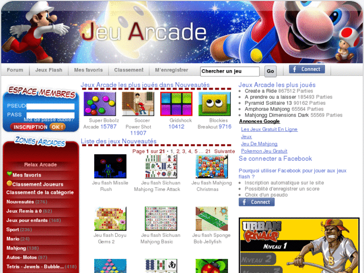 www.jeu-arcade.net