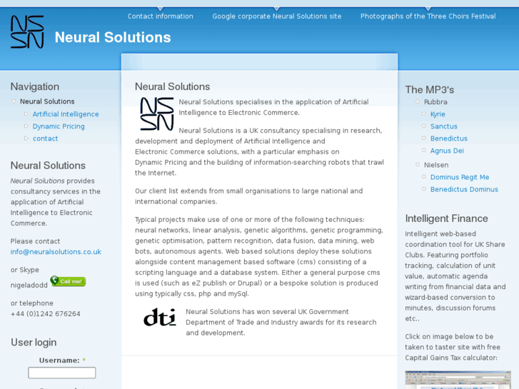 www.neuralsolutions.co.uk