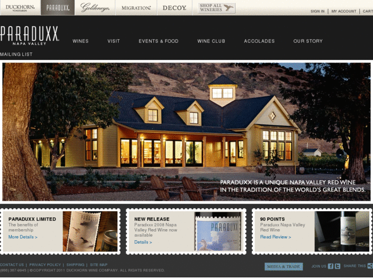 www.paraduxxwinery.net