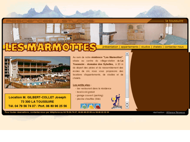 www.residencelesmarmottes.com