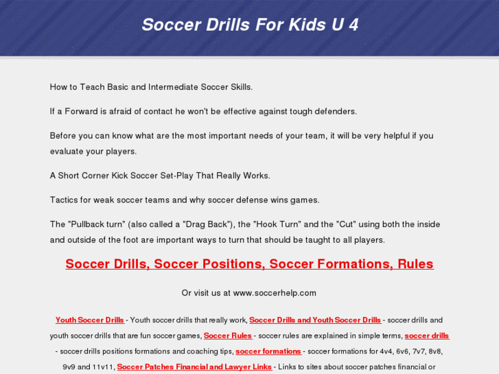 www.soccerdrillsforkidsu4.com