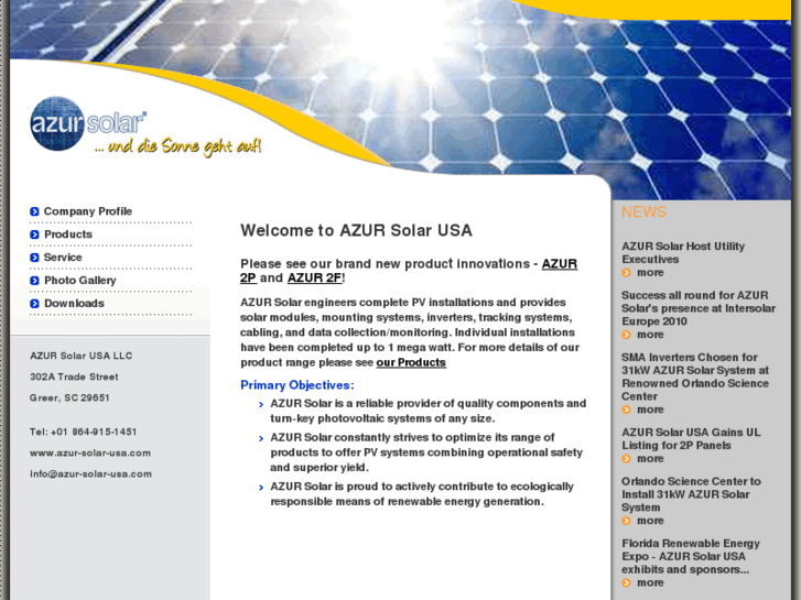 www.azur-solar-usa.com