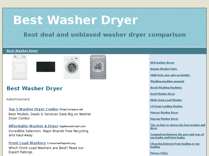 www.bestwasherdryer.net