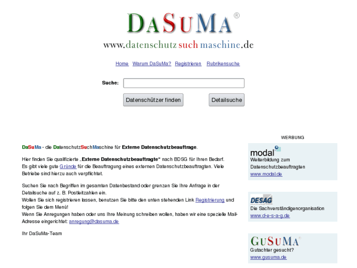 www.dasuma.de