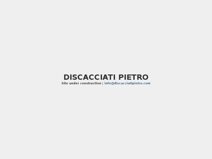 www.discacciatipietro.com