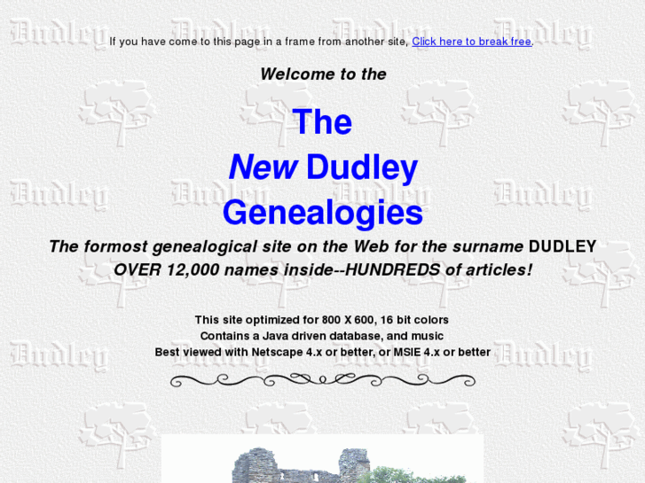 www.dudleygenealogy.com