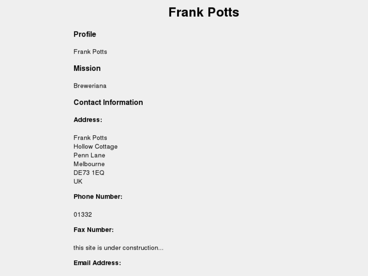 www.frankpotts.com