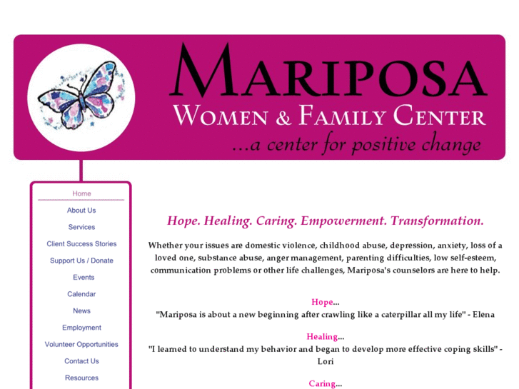 www.mariposacenter.org