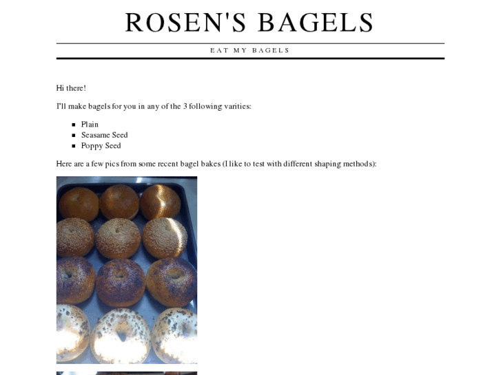 www.rosensbagels.com