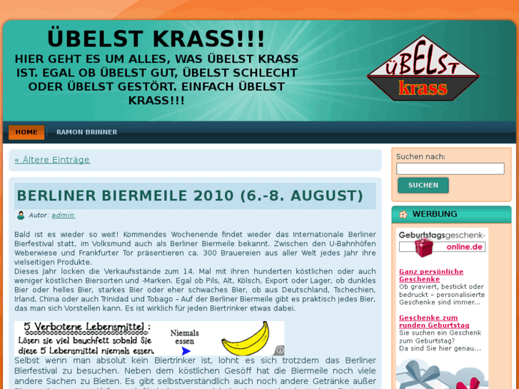 www.uebelstkrass.de