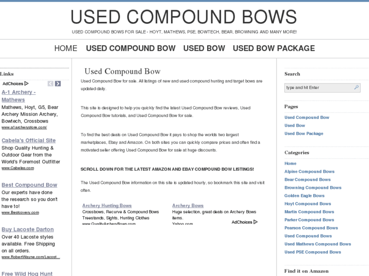 www.usedcompoundbowsdirect.com