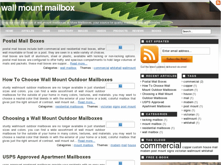 www.wallmountmailbox.net