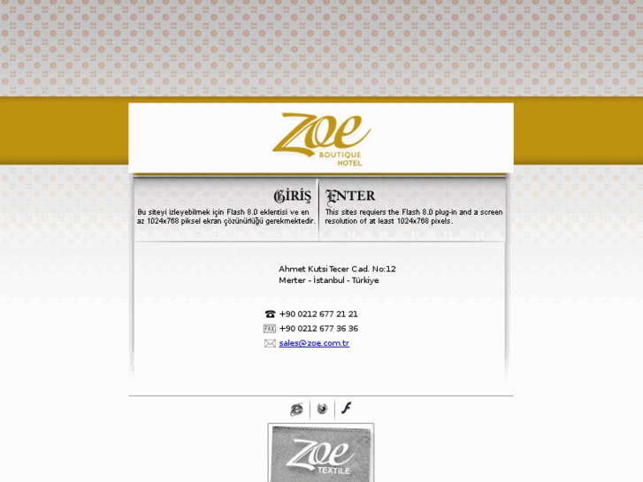 www.zoehotel.com