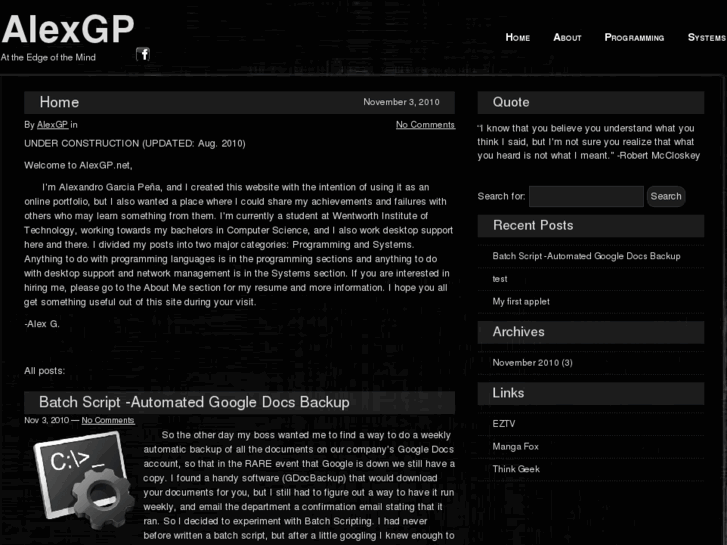 www.alexgp.net