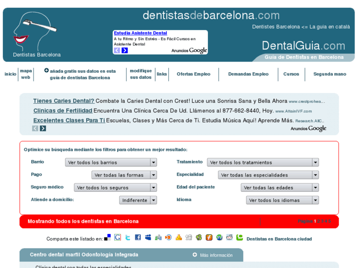 www.dentistasdebarcelona.com